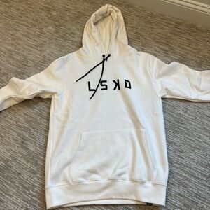 White LSKD Hoodie